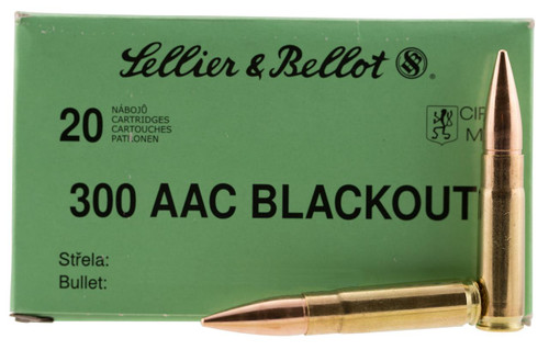 Sellier & Bellot Rifle, S&b Sb300blksuba 300bo 200 Fmj 20/50 Subsonic Ammo Sellier & Bellot 7962 15.95 New Oakland Tactical physical $ Guns Firearms Shooting