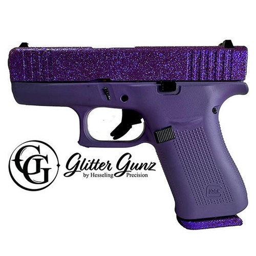 GLOCK 43X 9MM VOODOO GLITTER GUNZ Handguns Glock GLOCK PX4350201VOGG 649 New Oakland Tactical physical $ Guns Firearms Shooting