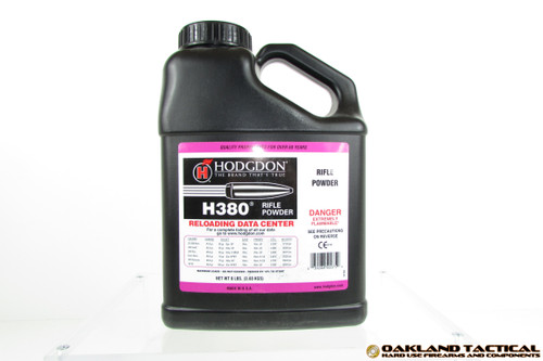 Hodgdon H380 Rifle Powder 8 lbs MFG # HDH3808 UPC Code # 039288500759