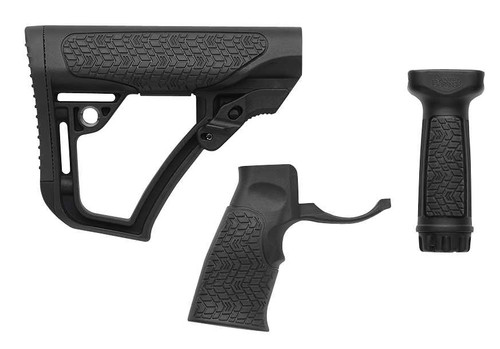 Daniel Defense Collapsible Buttstock, Ddf 2810206145006 Coll Buttstock/pg/frgrp Blk 3472 135 $ physical Stocks And Forends Daniel Defense Oakland Tactical Guns firearms shooting