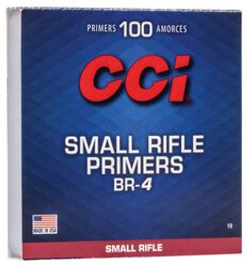 CCI BR4 Small Rifle Primers - 100 Ct