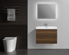 Alma-Pre 30" Ebony Brown Wall Mounted Vanity With Integrated Sink