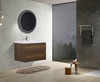 Alma-Pre 30" Ebony Brown Wall Mounted Vanity With Integrated Sink