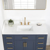 Givana 48" Vanity with Milano White Stone Top and White Sink