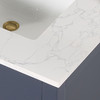 Givana 30" Vanity with Milano White Stone Top and White Sink