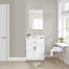 Givana 30" Vanity  with  Milano White  Stone Top  and White Sink