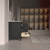 Alma Romio 30" Single sink Vanity With Quartz Top / Dark Espresoo