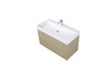 Combo 40″ Wall Mount Vanity With A Integrated Sink