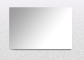 44″ Frameless Simplified Mirror