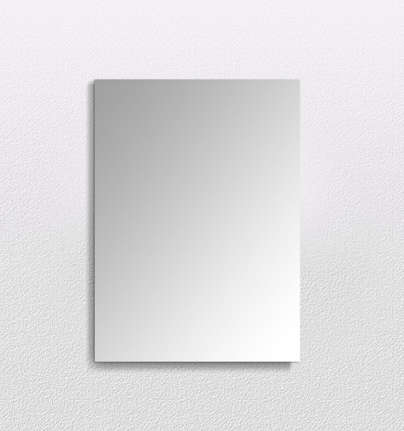 22″ Frameless Simplified Mirror