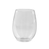 12 oz Clear Stemless Plastic Party Wine Glass 6ct.