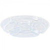 12" Clear 5 Compartment Plastic Platter