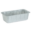 2 lb. Aluminum Disposable Loaf Pans *Case of 100*