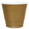 9oz. Gold Plastic Cups 50ct