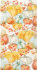 Boston International Paper Hand Towels for Bathroom Guest Towels Disposable, Fall Decor Paper Napkins Decorative Watercolor Pumpkin Decor Pak 16ct.