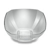 Clear Plastic 12qt. Square Punch Bowl 15" x 15" x 13"