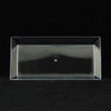 Clear Plastic Mini Rectangle Tray - 12 count