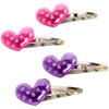 Disney Minnie Mouse Dream Party Birthday Heart Hair Clips, 8ct. Disney Minnie Mouse Dream Party Birthday Heart Hair Clips, 8ct.