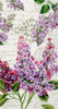 Lilac Letter Cream Guest Towel Napkins- 16 per Pack