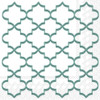 Moroccan Trellis Peacock Cocktail Napkins: 20 Napkins per Pack