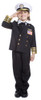 Navy Admiral Black Children's Halloween Costume