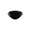 Organic Black / Gold Rim 16 oz Plastic Party Bowls (10 count)