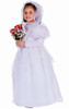 Shimmering Wedding Bride Girl's Halloween Costume