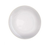 Clear w/ Gold Rim 7.25" Plastic Wedding Dinner Plates 10ct.
