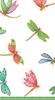 dragonflies caspari guest napkins