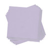 Lavender Purple with Silver Stripe Paper Lunch Napkins | 20 Napkins