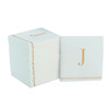 Disposable Paper Cocktail Napkins with Gold Monogram "J" - 48 Count (3 Sets of 16)