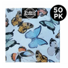 Butterfly Cocktail Square Paper Napkins - Pack of 50