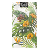 Yellow Palm Rectangular Paper Dinner Napkins - Pack of 40