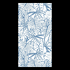 Navy Tropical Disposable Airlaid Buffet / Guest Napkins - Pack of 16