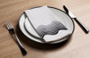 Ombre Black Wave Disposable Airlaid Buffet / Guest Napkins - Pack of 16