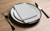 Chain Gray Disposable Airlaid Buffet / Guest Napkins - Pack of 16