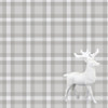 Prancer Plaid Charger Placemat 12.5" x 12.5" Durable Heavyweight Paper Elegant Table Setting