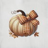 Golden Pumpkin Thanksgiving Disposable Airlaid Buffet / Cocktail Napkin - Pack of 20