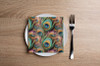 Bed of Feathers Disposable Airlaid Buffet / Cocktail Napkin - Pack of 20