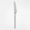 pearl silver plastic knives