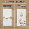 Happy Mother’s Day Linen-Feel Guest Towels - Printed Airlaid Disposable Hand Towels, Soft & Elegant, 16 Pack