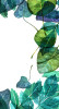 Translucent Leaves Disposable Airlaid Buffet/Guest Towels, Soft Luxury Linen-Feel Napkins for Parties, Weddings & Events - 16 Pack