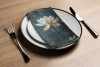 White Lotus Disposable Airlaid Buffet/Guest Towels Linen-Feel Luxury Napkins for Parties, Bathroom & Events - 16 Pack