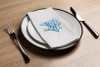 Blue Coral Disposable Airlaid Buffet/Guest Towels Linen-Feel Luxury Napkins for Parties, Bathroom & Events - 16 Pack