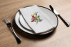 Australian Flora Disposable Airlaid Buffet/Guest Towels Linen-Feel Luxury Napkins for Parties, Bathroom & Events - 16 Pack