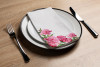Peony Perfect Disposable Airlaid Buffet/Guest Towels Linen-Feel Luxury Napkins for Parties, Bathroom & Events - 16 Pack