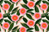 Tropics Disposable Placemats Table Mats Heavyweight Disposable Paper, Biodegradable, Heat Resistant Non Slip for Dining Kitchen Holiday Party Decor - 12.5 x 18.5 Inch, 24 Sheets
