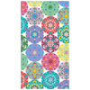 Boston International Mandala Multi Guest Towels, Soft 3-Ply Decorative Paper Hand Towels, Disposable Bathroom Napkins for Powder Rooms, Parties & Entertaining