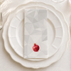 Altoona Design Pixelated Pomegranate Guest Towels Jewish New Year Printed Airlaid Linen-Feel Disposable Hand Towels for Holiday Party Buffet & Dinner