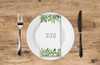 Altoona Design Succos Greenery Printed Guest Towel Airlaid Linen-Feel Disposable Hand Towels for Jewish New Year & Sukkos Holiday Party Buffet & Dinner